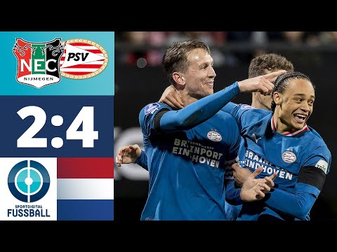 Trotz Traumtor-Doppelpack von Tannane - PSV lässt nichts anbrennen! | NEC Nijmegen - PSV Eindhoven