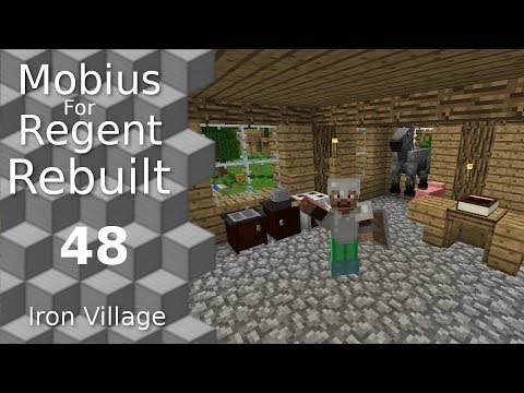 Mobius For Regent Rebuilt: 48 - Outler Specialization - MineColonies - Iron Village