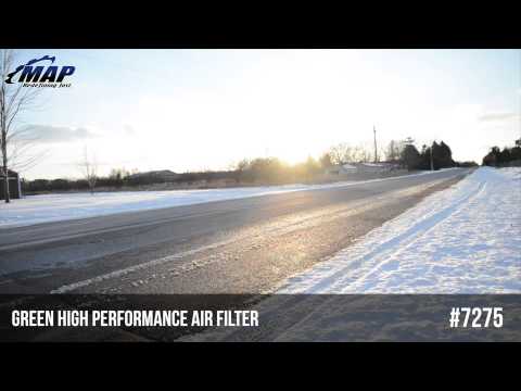 Ecoboost Mustang Drop In Air Filter 7275 Dyno Results | Green Filters High Flow Air Filter