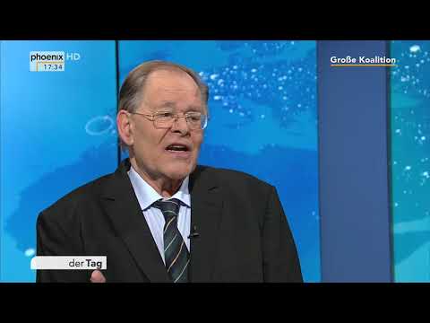 Rudolf Dreßler zu den Personaldebatten bei der CDU und der SPD am 12.02.18