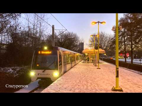 Metro Rotterdam Ommoord (Sneeuw en Herfst) RET Lijn A en B