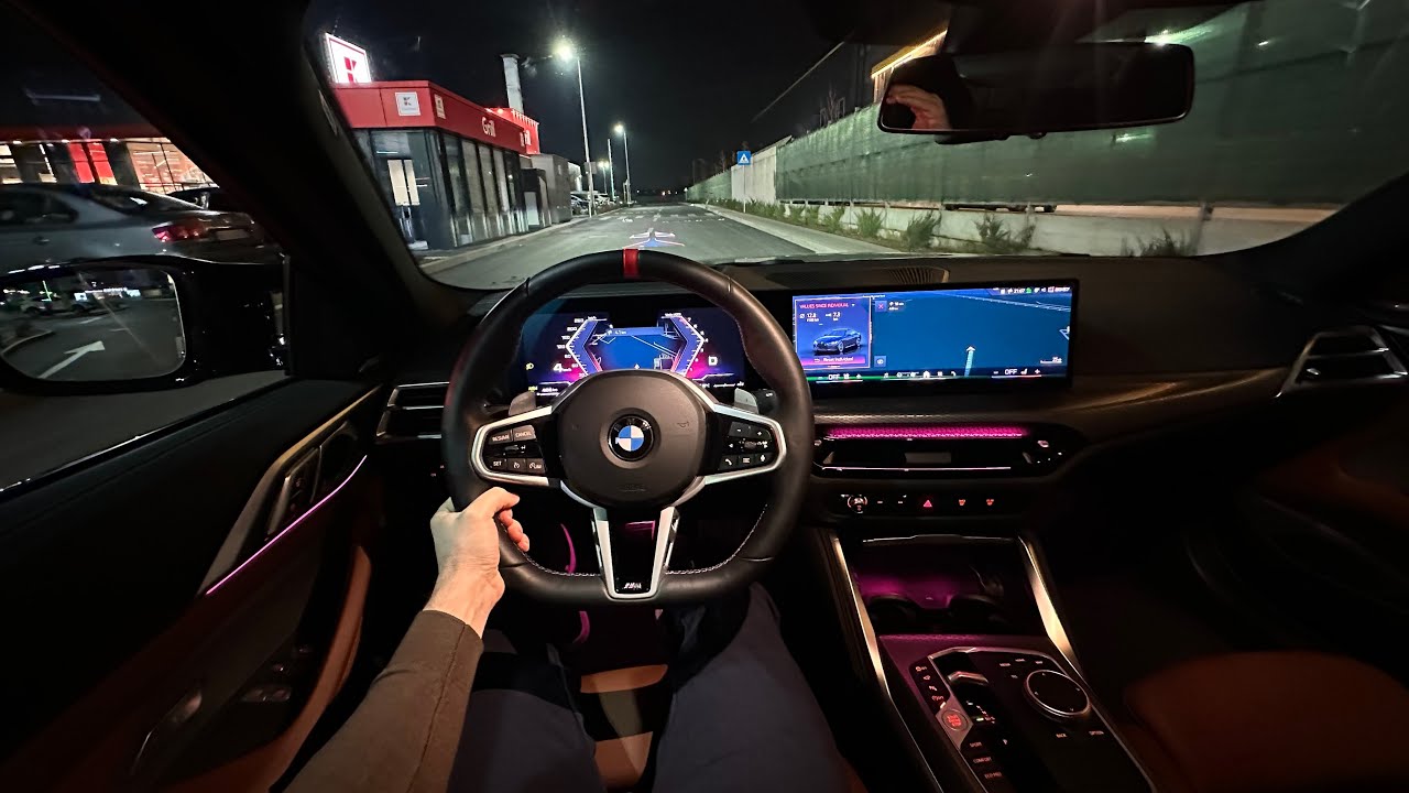 BMW 4 Series M440i Coupe 2025 - Night Test Drive