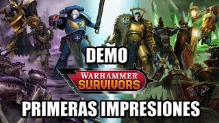 Warhammer X Vampire Survivors ¡Mucho Potencial! ¿Desaprovechado? (Demo)
