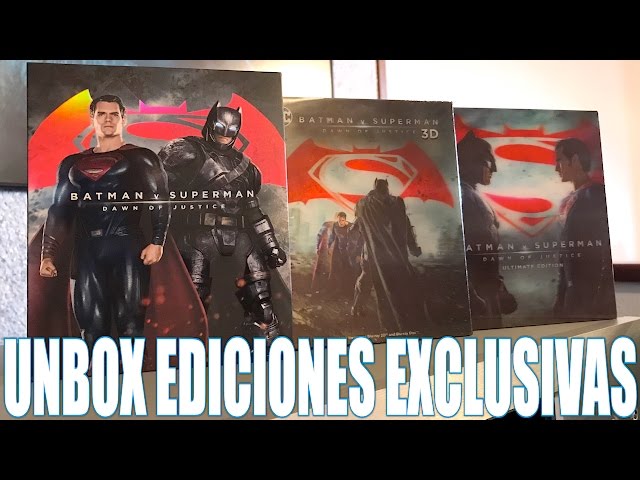 Vídeo relacionado con Batman V Superman: Dawn of Justice con Graphic Novel (2 Blu-Ray) [Blu-ray]