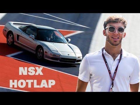 Pierre Gasly a bordo del Honda NSX