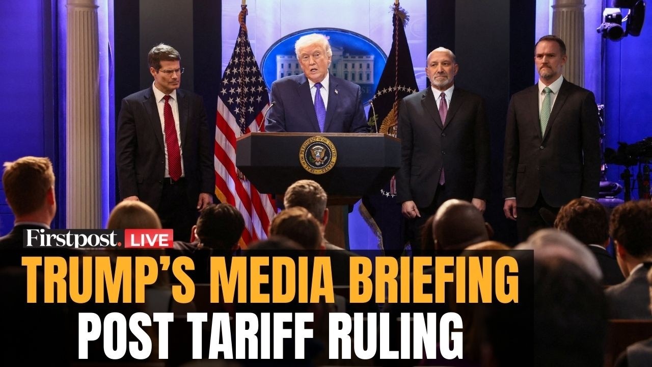 LIVE: U.S. President Donald Trump Holds Press Conference After Supreme Court Blocks Global Tariffs