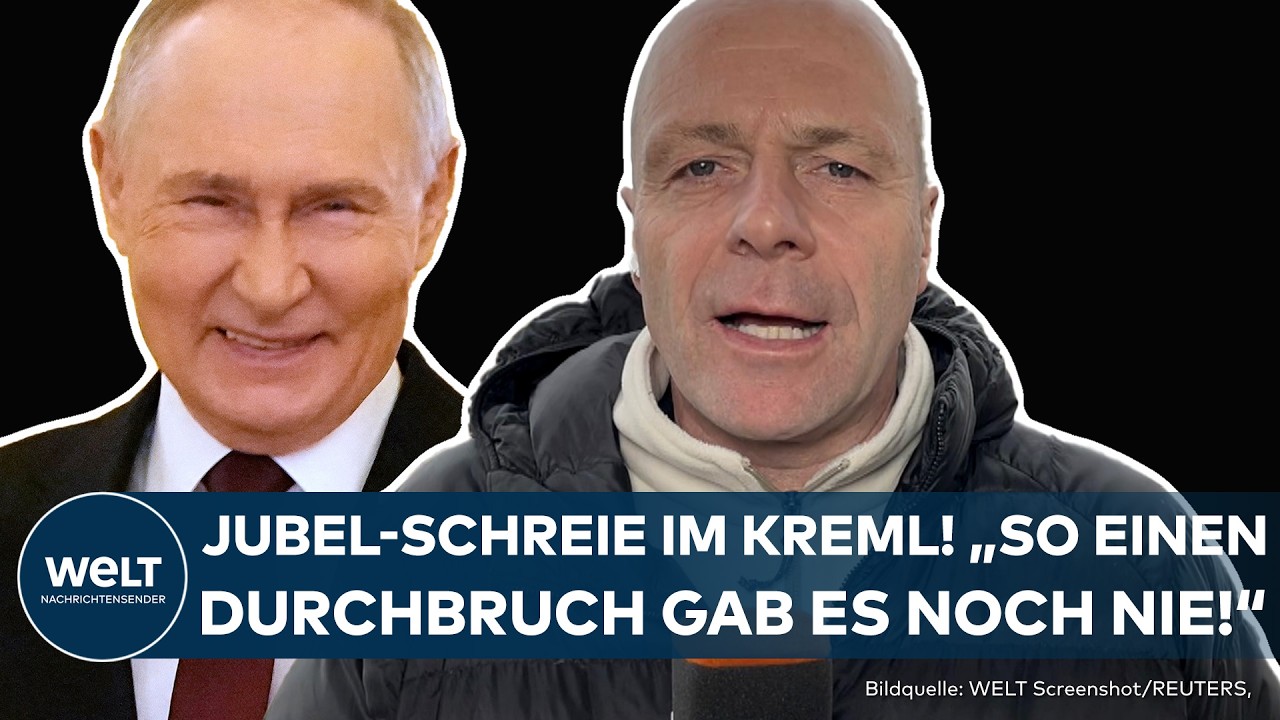 UKRAINE-KRIEG: Russland vermeldet Durchbruch! Jubel-Schreie im Kreml! "Sowas gab's noch nie!"