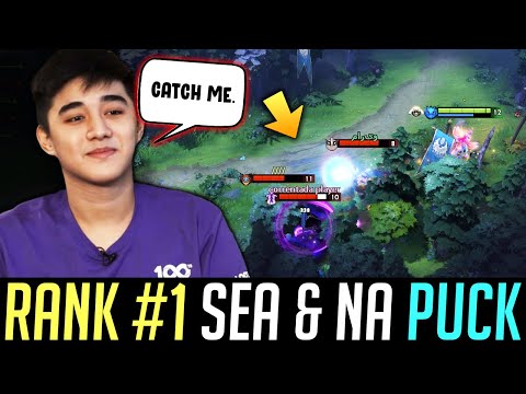 When TOP 1 SEA play PUCK in NA pubs - Abed toying around w/ 22 KILLS DOTA 2