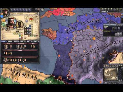 Let's Play Crusader Kings 2 - Asturias Rising Ep 1