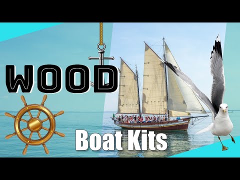 Wood Boat Kits - Wooden Boat Making - Wood Boat Plans Stitch & Glue - Large Wooden Boat Building