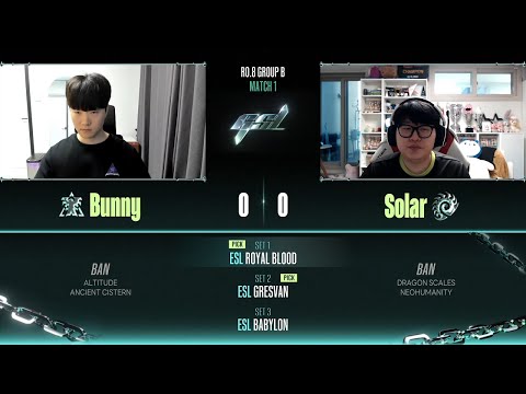 [2023 GSL S1] Ro.8 Group B Match1 Bunny vs Solar
