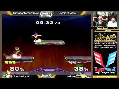 Captain Crunch (Fox) vs Fearless (Falco)