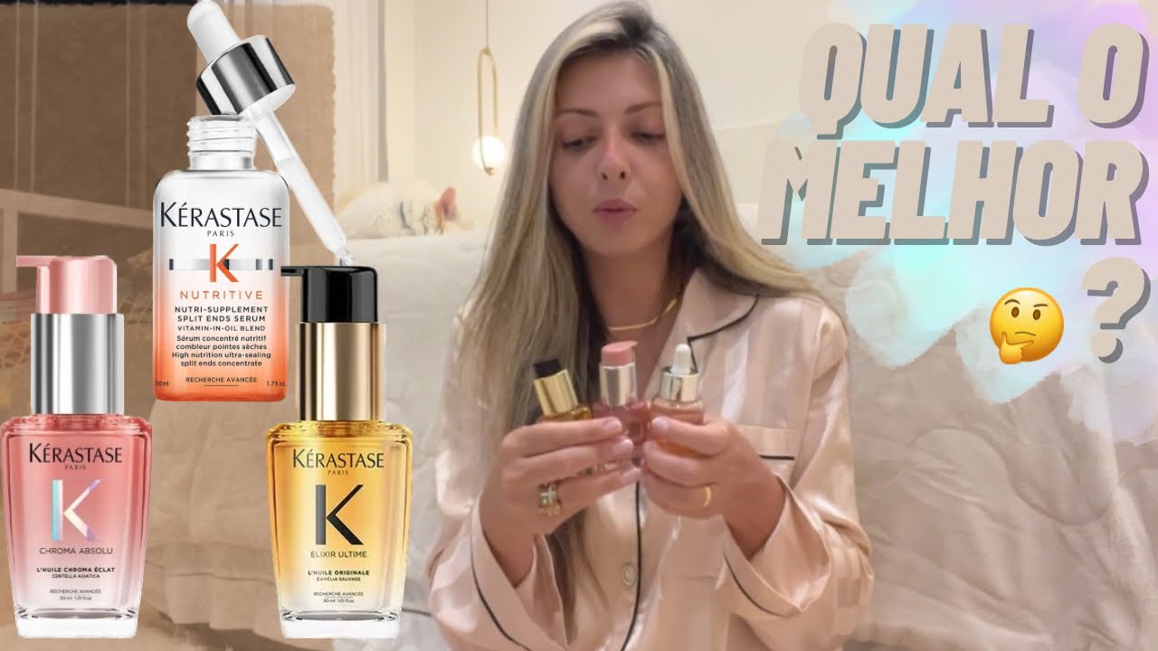 Kérastase mini oil battle ✨ Nutri supplement x Chroma x elixir ultime: which is the best?