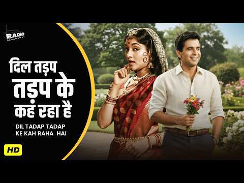 Dil Tadap Tadap Ke Kah Raha Hai | Madhumati Songs - Dilip Kumar - Vyjayantimala - Lata Mangeshkar
