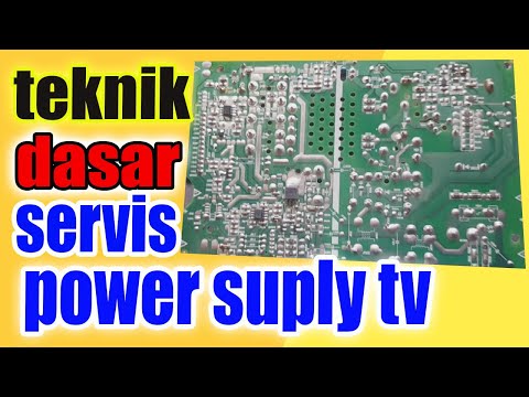 cara servis tv led polytron mati total
