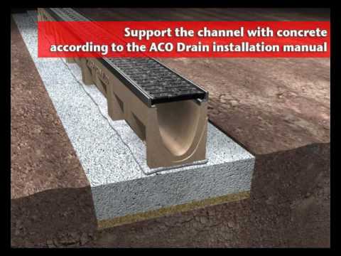 ACO DRAIN® Multiline - Einbauvideo