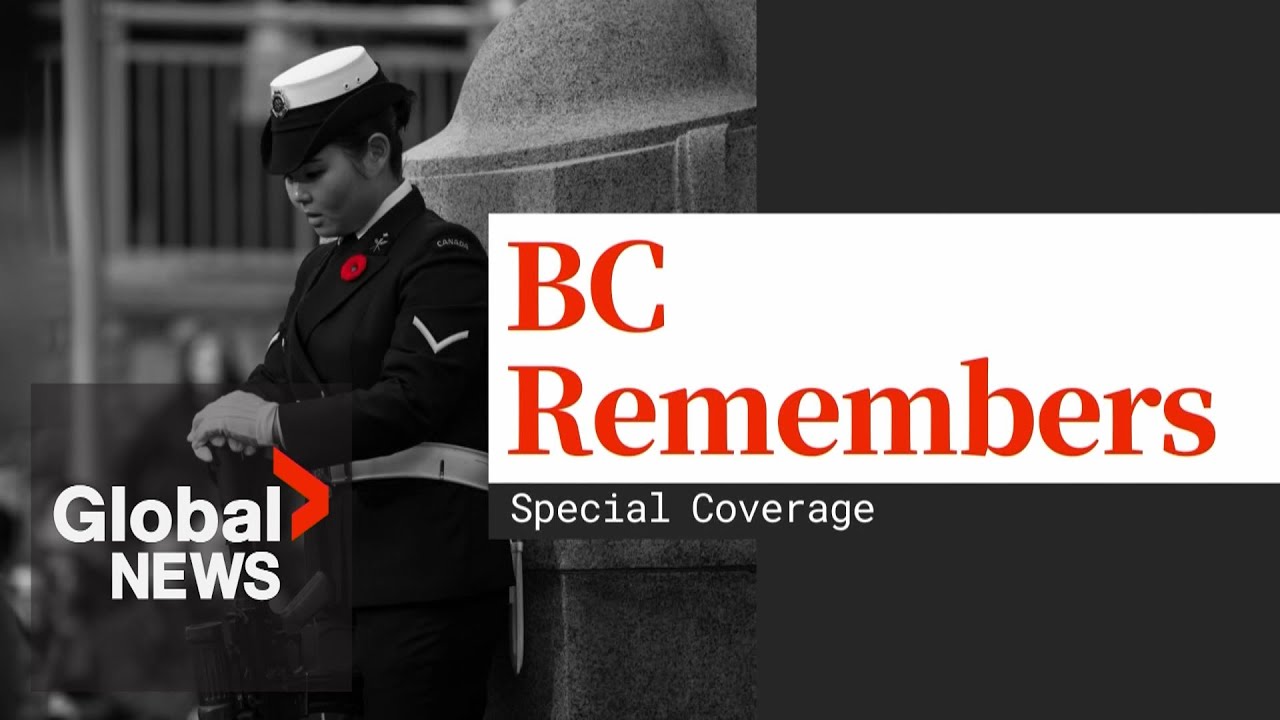 Remembrance Day 2024: BC pays tribute to veterans and fallen soldiers in special presentation | FULL
