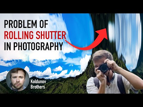 Electronic Shutter. Creative Use of Rolling Shutter