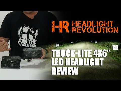 Truck-Lite 4x6" LED Headlight Review | Headlight Revolution