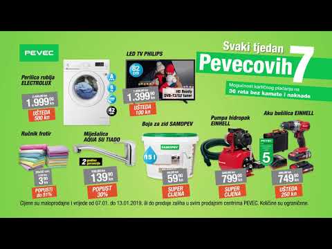 Pevecovih 7 najboljih ponuda od 07.01.2019.