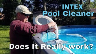 INTEX POOL CLEANER ( VACUUM ) Does the Intex Pool Cleaner really work? We put it to the test