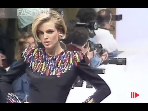 MILA SCHON Fall 1991/1992 Milan - Fashion Channel