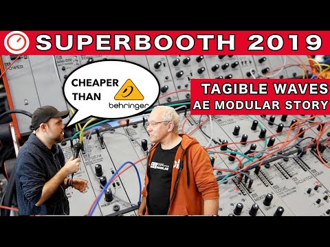 Tangible Waves Interview - Super Affordable Modular Synthesizers | Superbooth 2019 | SYNTH ANATOMY