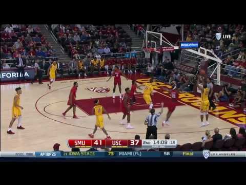Men's Basketball: USC 78, SMU 73 - Highlights 11/25/16