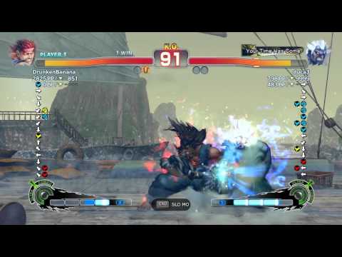 SSF4AE - DrunkenBanana (Evil Ryu) vs duca3 (Oni)