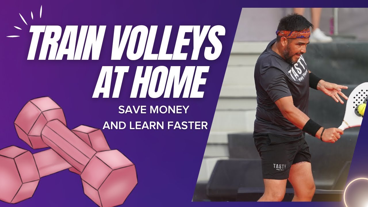 Volley technique: compact swings and shoulder turn