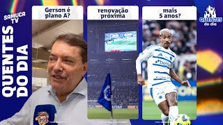 GERSON É O PLANO A NO CRUZEIRO? TUDO SOBRE MATHEUS PEREIRA • RENOVAÇÃO COM MINEIRÃO 