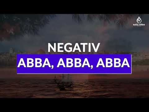 NEGATIV ton fată  ABBA, ABBA, ABBA