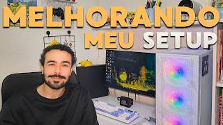 Transformei meu setup do pc gamer com apenas 2 itens 🔥