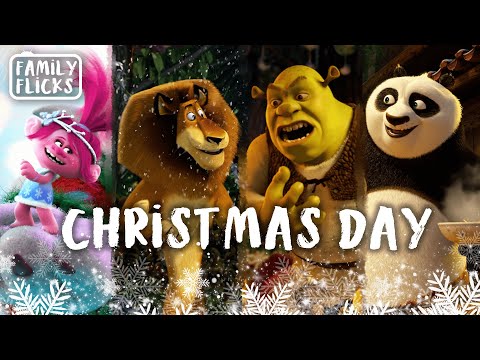 How Your Favourite Cartoon Characters Celebrated Christmas | Family Flicks