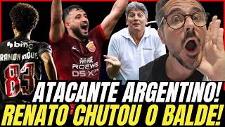 ATACANTE DE PESO ARGENTINO NA COLINA? RENATO CHUTOU O BALDE E COBROU 3 REFORÇOS PRA ZAGA!