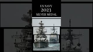 GO NAVY 2023 NAVY MEDAL    999 Fine Silver #navy #military #coins #silver