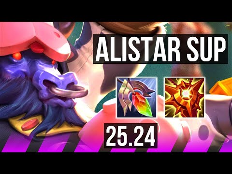ALISTAR & Yunara vs RELL & Caitlyn (SUP) | KR Grandmaster | 25.24