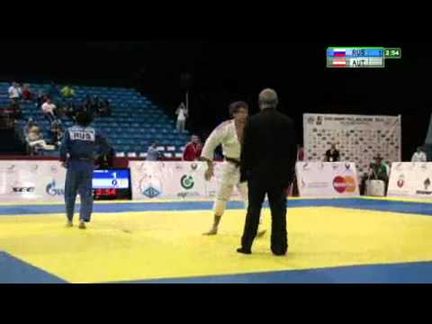 Judo Grand Prix Abu Dhabi 2010: -73kg Isaev Mansur (RUS) - Scharinger Peter (AUT)