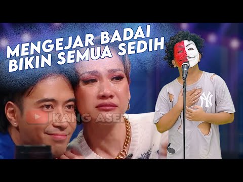 VIRAL !! KANG ASEP NYANYIKAN LAGU MENGEJAR BADAI DENGAN PENUH PERASAAN BUAT SEMUA JURI MENANGIS