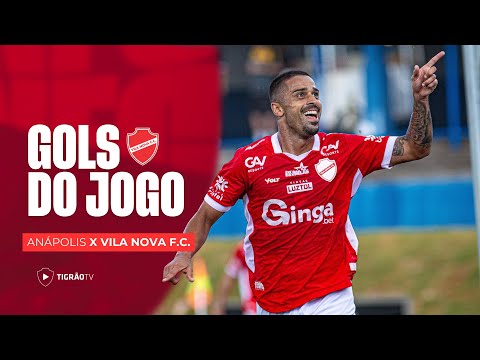 GOLS DO JOGO - ANÁPOLIS 1X3 VILA NOVA F.C. - GOIANÃO 2026 🇦🇹