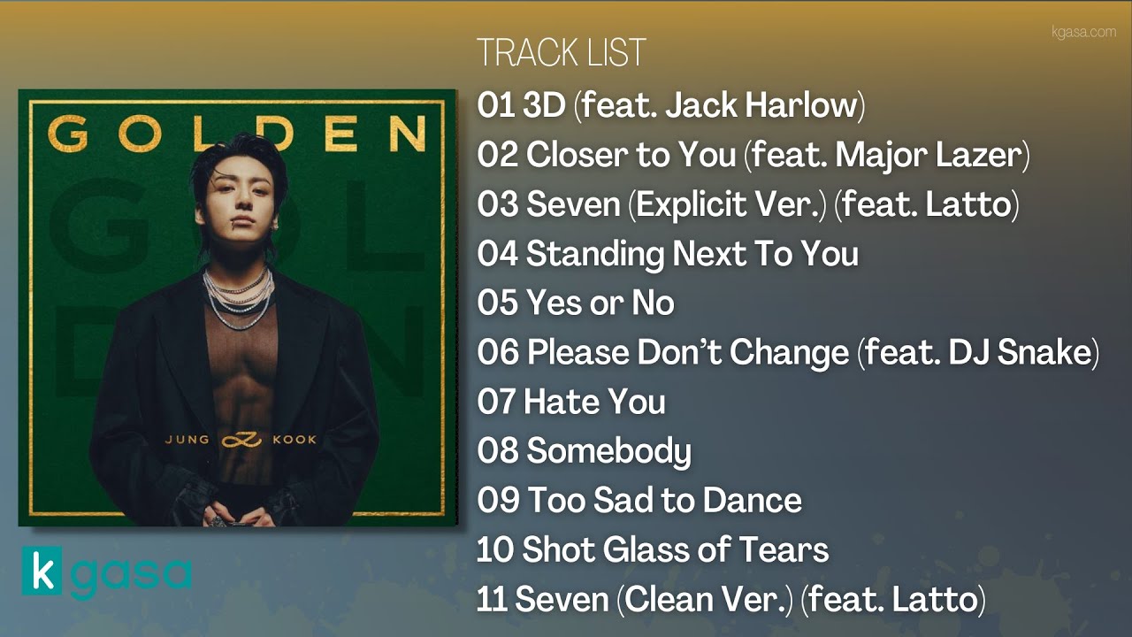 [Full album] 정국 of BTS -  G O L D E N