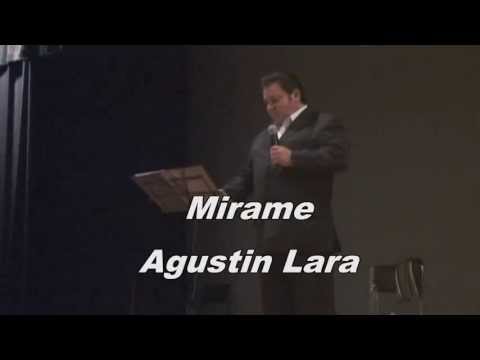 Mirame - Mauro Calderón (Tenor) Autor: Agustín Lara