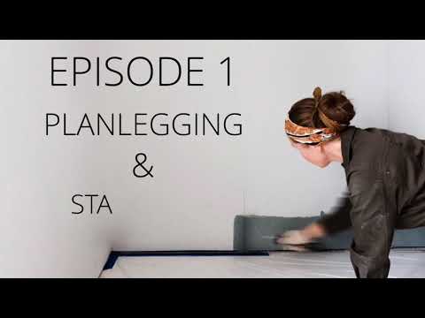 Nytt soverom, oppussing på småbruket. Episode 1, planlegging og startskudd