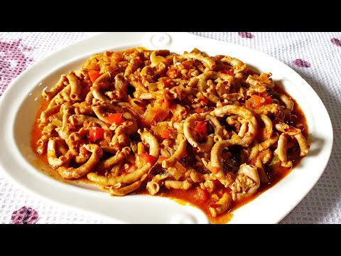 SPICY CHICKEN INTESTINES RECIPE || HOW TO COOK CHICKEN INTESTINES || ISAW