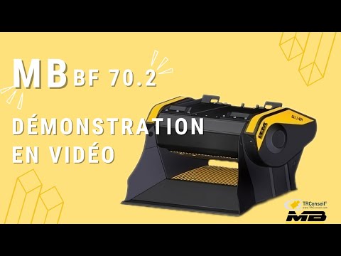 Godet concasseur MB pour pelle et minipelle à partir de 4T_5