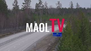 Trafik med skyltar mot Gävle/Stockholm
