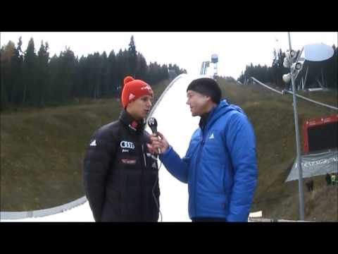 Andreas Wellinger im Interview - Klingenthal 16.11.2013