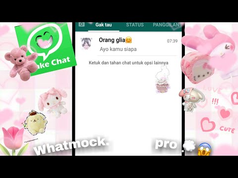 TUTORIAL WHATSMOCK,PRO!!💐💭