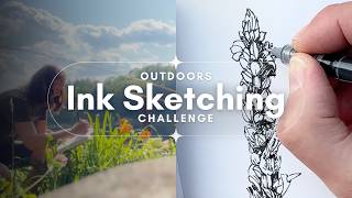 How to Sketch with Ink on a Hot Summer Road Trip