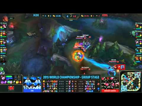 H2K vs EDG - Ryu and Loulex get Picked